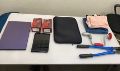 Material apreendido em ação da Polícia Civil