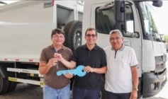 Deputado Gervásio Maia ao lado do prefeito de Jericó, Kadson