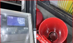 Interdição de bomba de um posto de combustível