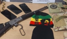 Arma de fogo apreendida em ação da Polícia militar na cidade de Cabedelo 