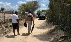 Apreensão de menor infrator suspeito de roubar e agredir moradores