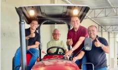 Entrega de trator ao Sindicato Rural de Gurinhém