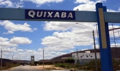 Portal de entrada da Cidade de Quixaba no Sertão da Paraiba