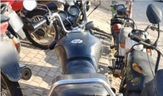 Moto recuperada pela PRF na Paraíba 