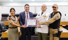Título de cidadão paraibano ao policial Dayvison Domingos