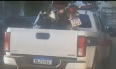 Motocicleta recuperada em ação da Polícia Militar