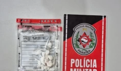 Drogas apreendidas pela polícia militar em Catolé do Rocha 