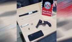 Polícia militar age rápido e prende em flagrante suspeito por roubo