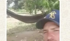 Imagem do homeme vítima de homicídio em São Bento 