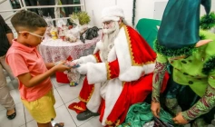 Visita de Papai Noel