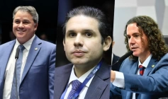 Efraim Filho, Hugo Motta, e Veneziano