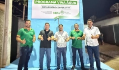 Entrega de sistema de abastecimento na Comunidade Cooperativa