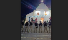 Segurança na festa de Nossa Senhora da Conceição na Serra do Comissário