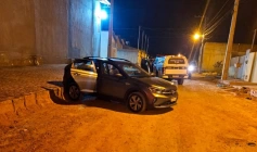 Carro usado em arrombamento de estabelecimento comercial