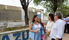 João Azevêdo visita obras em Cajazeiras e destaca importância das parcerias com o município