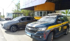 Veículo recuperado pela PRF na Paraíba