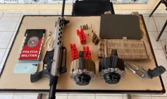 Armas apreendidas na Paraíba