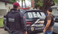 Prisão de suspeito de agredir e manter a companheira em cárcere privado