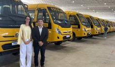 Novos ônibus escolares para Sousa