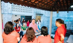 Hospital Edson Ramalho realiza cantata de Natal para pacientes, acompanhantes e colaboradores