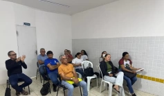 Reunião com os Agentes Comunitários de Saúde (ACS)