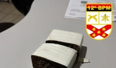 Drogas apreendidas pela polícia militar em Catolé do Rocha 