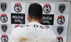 Prisão de homem acusado de cometer homicídio