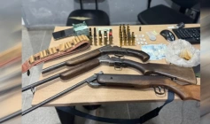Material ilícito apreendido em ação da Polícia Militar