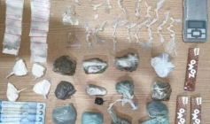 Drogas apreendidas pela polícia militar em Campina Grande 