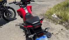 Moto apreendida pela PRF na Paraíba 