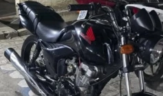 Veículo recuperado pela PM na Paraíba