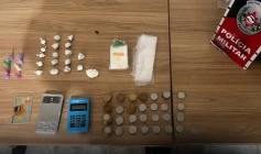 Drogas apreendidas em ação da PM, em Sousa