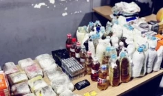 Material ilícito apreendido em ação da Polícia Militar