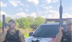 Arma e munições apreendidas em ação da PM