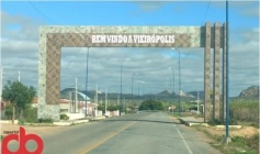 Entrada do município de Vieirópolis 