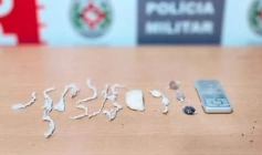 Drogas apreendidas pela ROTAM em Cabedelo 