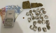 Drogas apreendidas pela Polícia Civil em Queimadas 