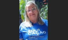 Secretária de Educação de Aparecida, Lainha Queiroga