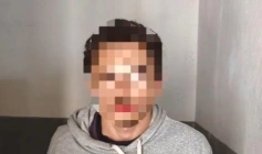 Homem preso pela Polícia Civil 