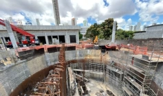 Obra da nova Usina II