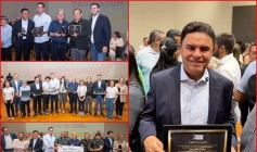 Homenagem ao deputado federal Wilson Santiago