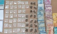 Drogas apreendidas pela ROTAM em Campina Grande 