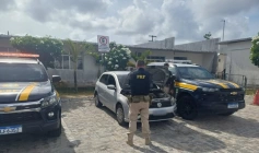 Veículo recuperado pela PRF na Paraíba