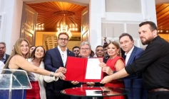 Entrega do Palácio dos Despachos