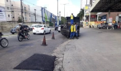 Operação Tapa-buraco em João Pessoa