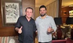 Deputado estadual Chico Mendes e o prefeito de Cachoeira dos Índios