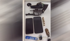 Arma de fogo apreendida durante reforço policial na região de Catolé do Rocha 