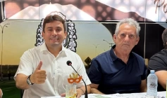 Prefeito de Sousa, Helder Carvalho ao lado do vice-prefeito Zé Célio