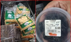 Apreensão de produtos alimentícios