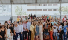 Lucas Ribeiro visita artesãos alojados pelo Governo da Paraíba durante o Salão do Artesanato em João Pessoa